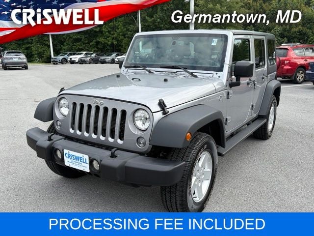 2018 Jeep Wrangler JK Unlimited Sport AWD