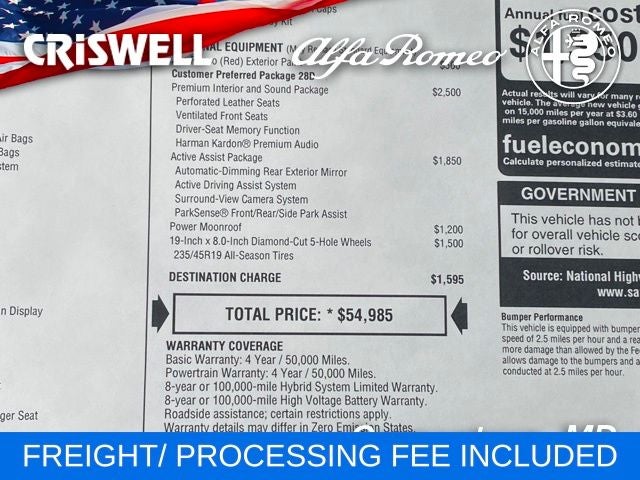 2024 Alfa Romeo Tonale TONALE Ti EAWD