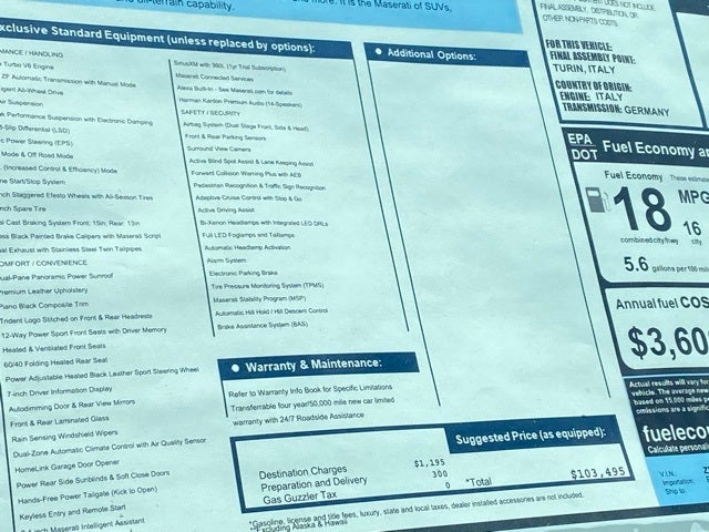 2024 Maserati Levante GT