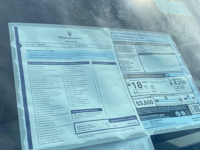 2024 Maserati Levante GT GT
