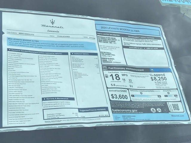 2024 Maserati Levante Modena