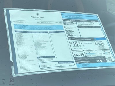 2024 Maserati Levante Trofeo