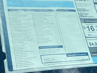 2024 Maserati Levante Trofeo