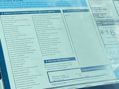 2024 Maserati Levante Trofeo