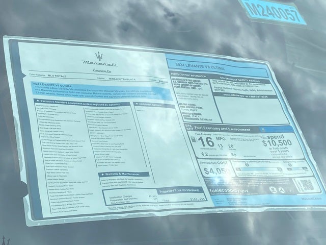 2024 Maserati Levante Trofeo