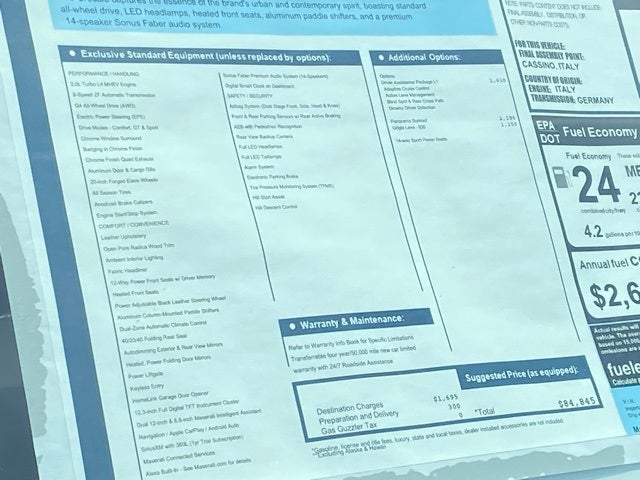 2025 Maserati Grecale Base