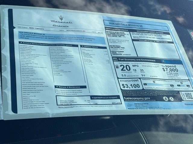 2026 Maserati Grecale Modena