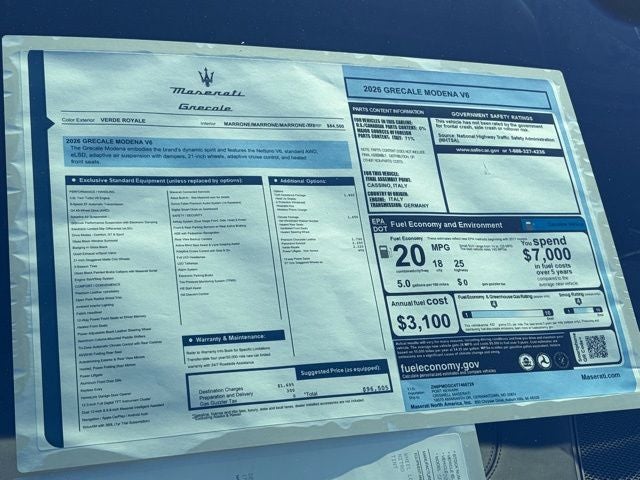 2026 Maserati Grecale Modena