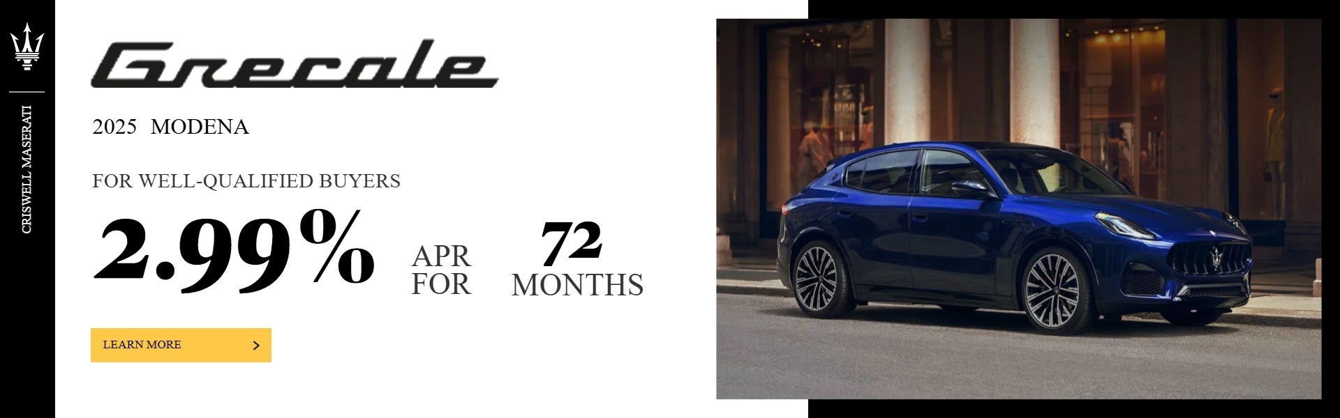 2025 Grecale Modena APR Banner Desktop