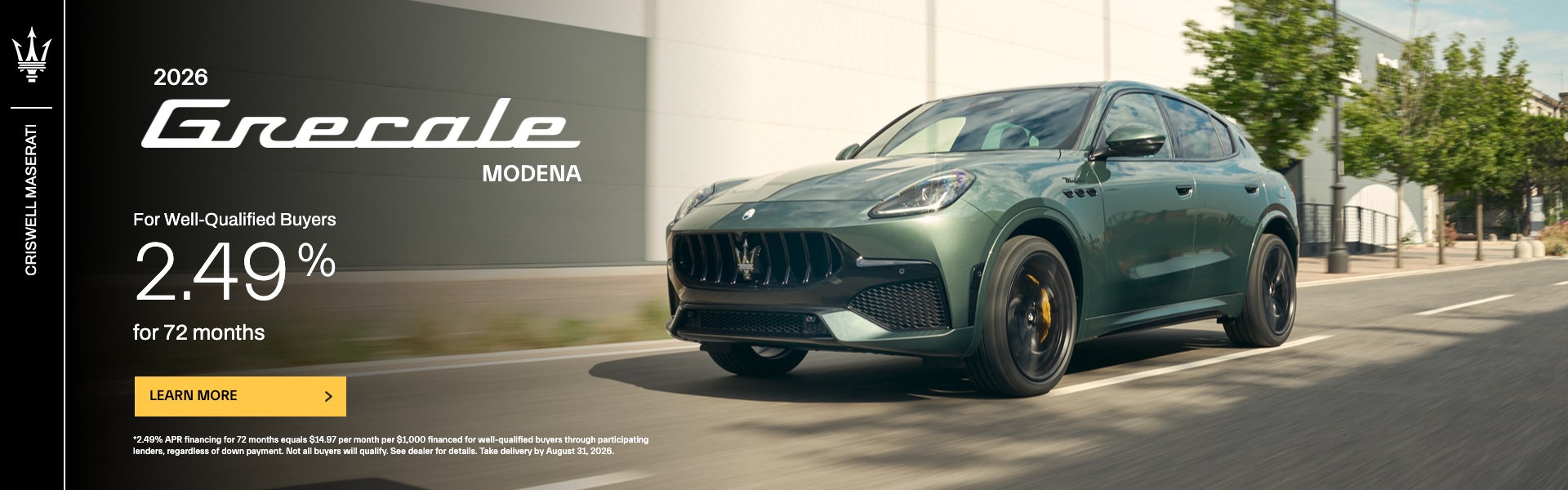 2026 Grecale Modena APR