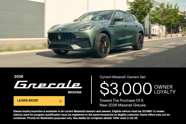 $3,000 Owner Loyalty